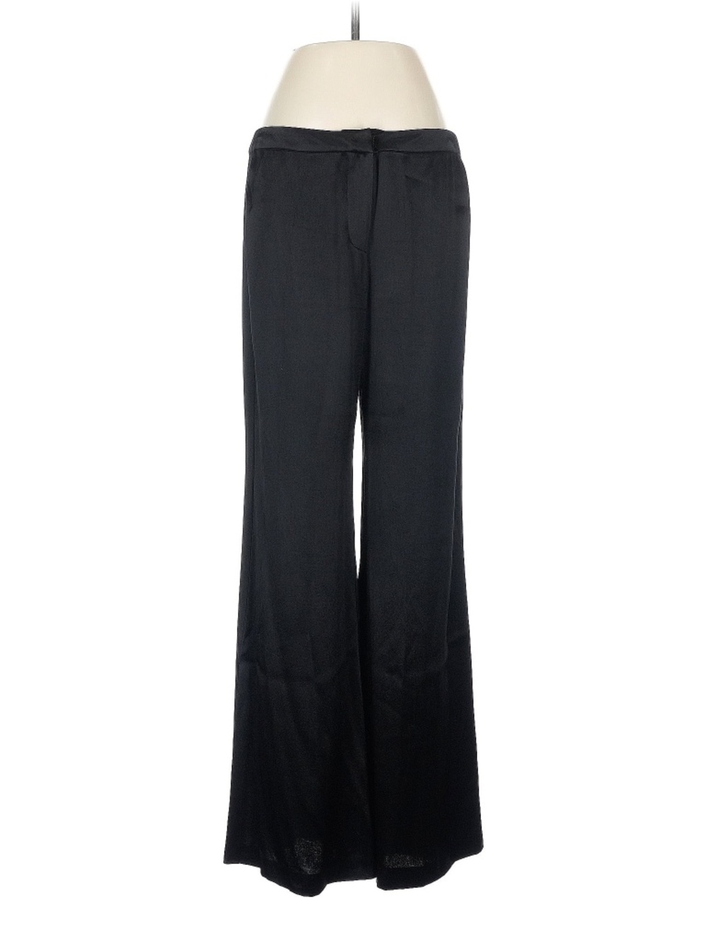 ALÉXIS Black Wide Leg Palazzo Pants Size M High Rise Flowy Minimal Chic